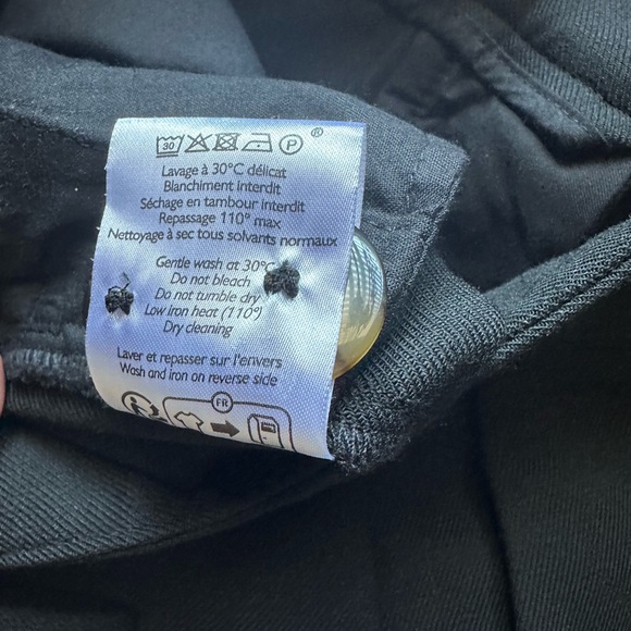 Sezane Damon Trousers Black - Size 6 - Picture 10 of 10